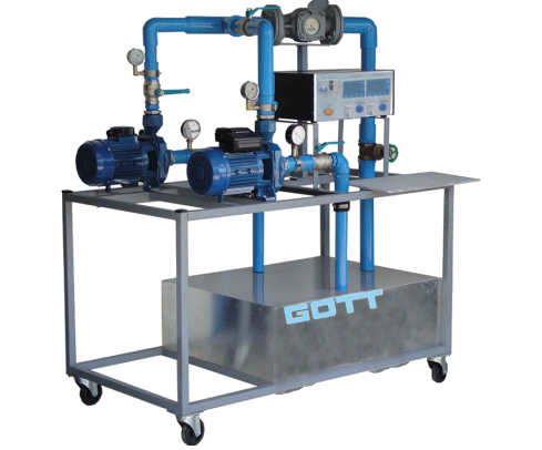 SERIES AND PARALLEL PUMP TEST TRAINER